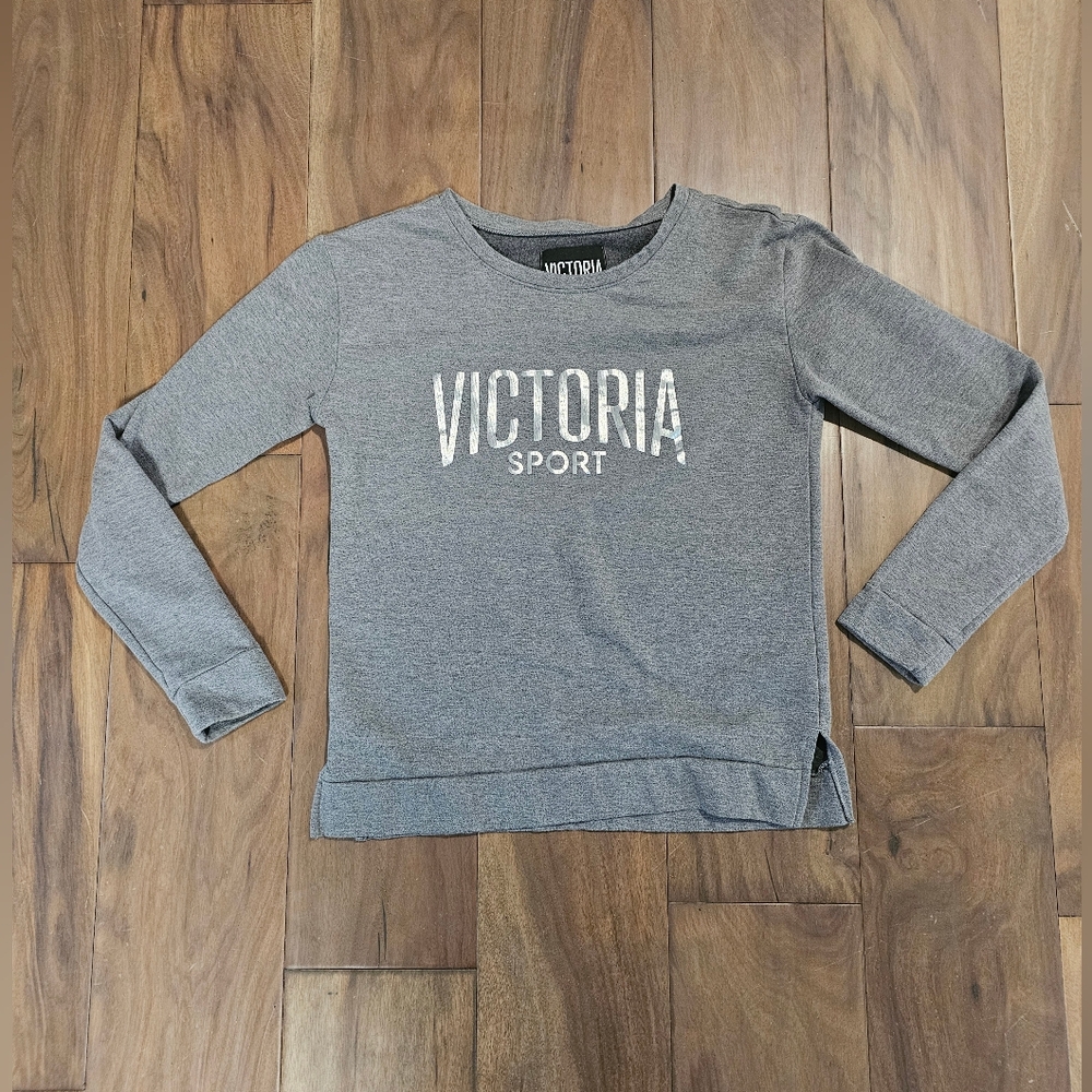 Victoria Secret Sport Small Gray Crewneck